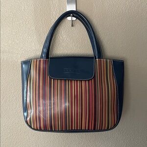 Texier Striped Multicolor Tote Bag